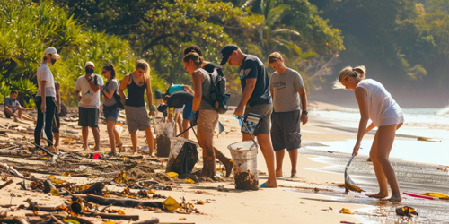 Buzos protegiendo el arrecife de Cozumel